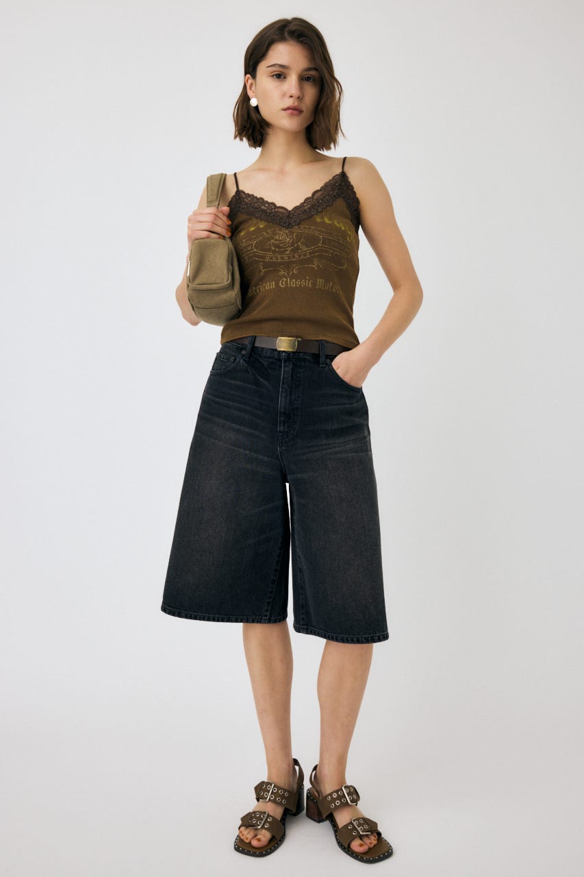 MOUSSY | FADED LACE キャミトップス (キャミソール ) |SHEL