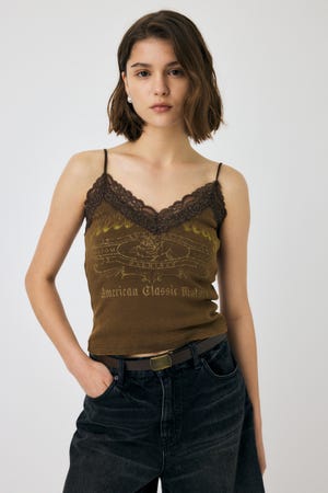 MOUSSY HALTER KNIT キャミ キャミソール レッド MOUSSY | HALTER KNIT キャミ (キャミソール ) |SHEL'TTER WEBSTORE
