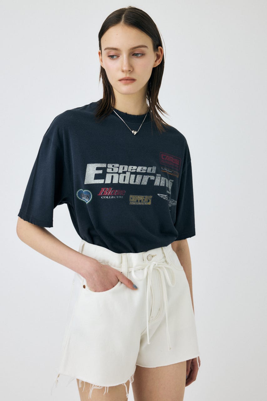 売れ筋商品|||モス モッシュ Tシャツ レディース トップス TEE - Basic T-shirt - hydrangea Mos Mosh BASIC TEE - T-shirts - hydrangea/lyseblå - Zalando.no