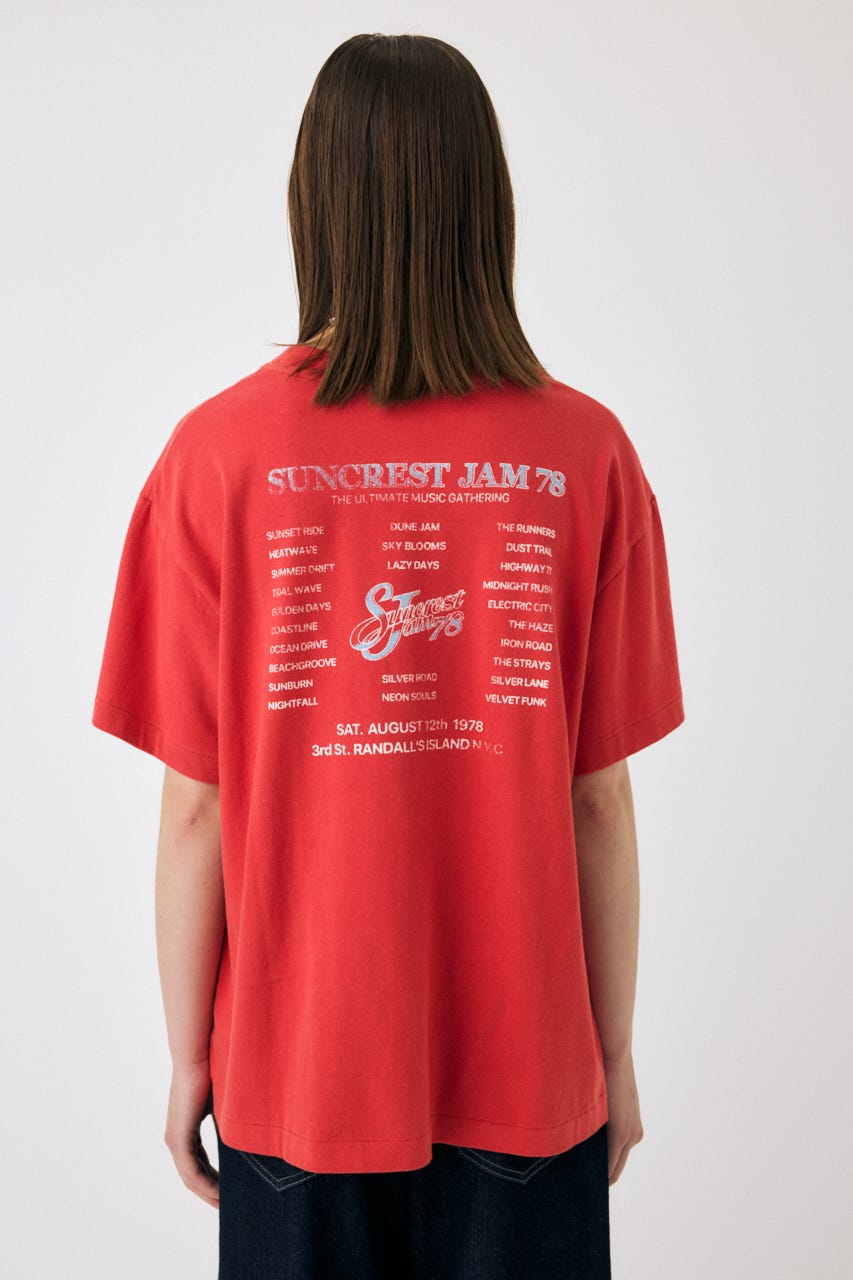 新品未使用タグ付き☆MOUSSY　SUNCREST JAM TEE MOUSSY | SUNCREST JAM TEE (Tシャツ・カットソー(半袖) ) |SHEL