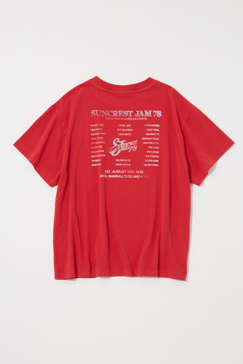 新品未使用タグ付き☆MOUSSY　SUNCREST JAM TEE MOUSSY | SUNCREST JAM TEE (Tシャツ・カットソー(半袖) ) |SHEL