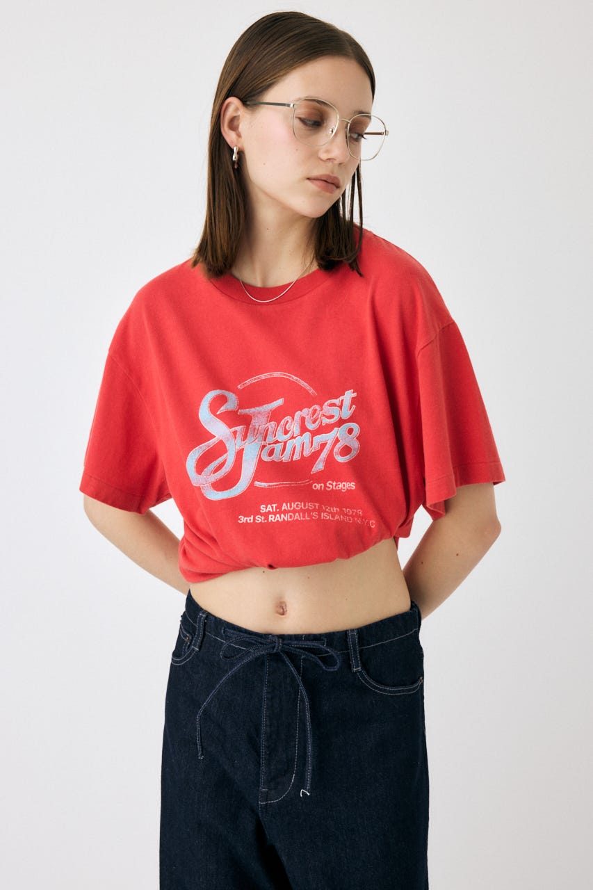 SUNCREST JAM TEE RED FREE