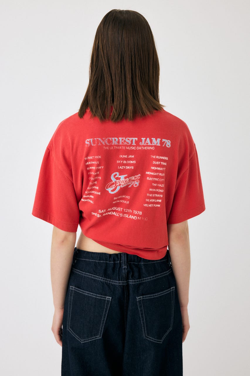 SUNCREST JAM TEE RED FREE