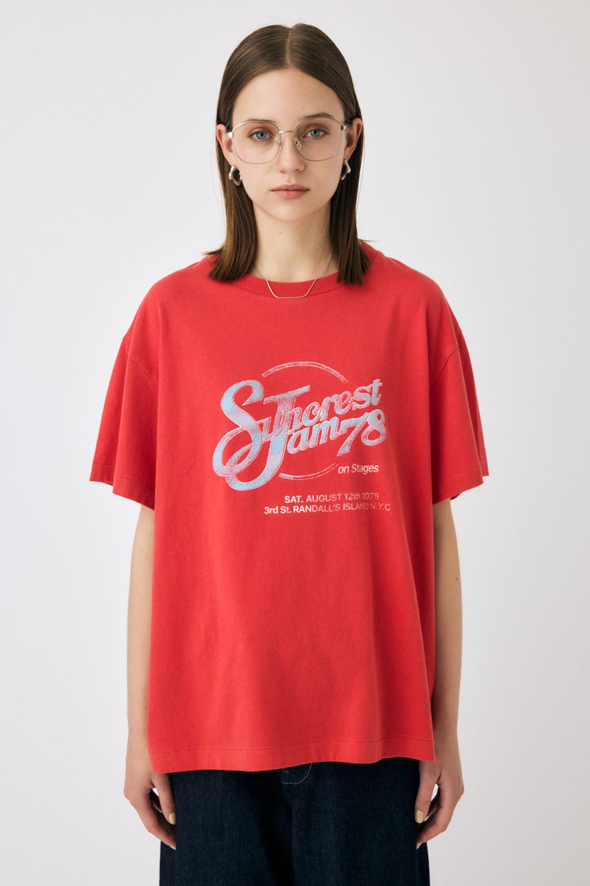 MOUSSY | SUNCREST JAM TEE (Tシャツ・カットソー(半袖) ) |SHEL