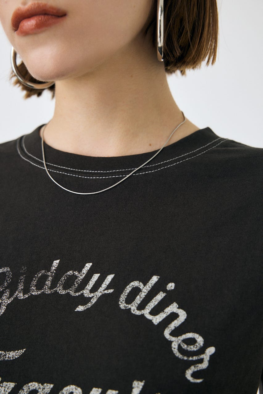 GOOD OLD DINER Tシャツ L/BLK FREE