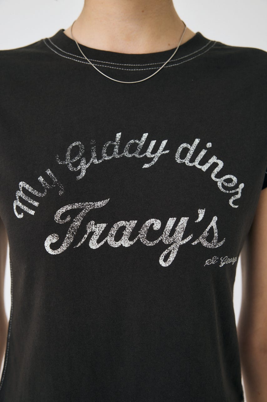 GOOD OLD DINER Tシャツ L/BLK FREE