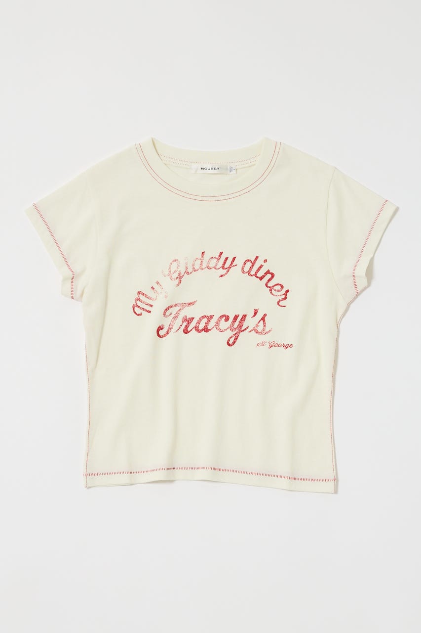 GOOD OLD DINER Tシャツ O/WHT FREE