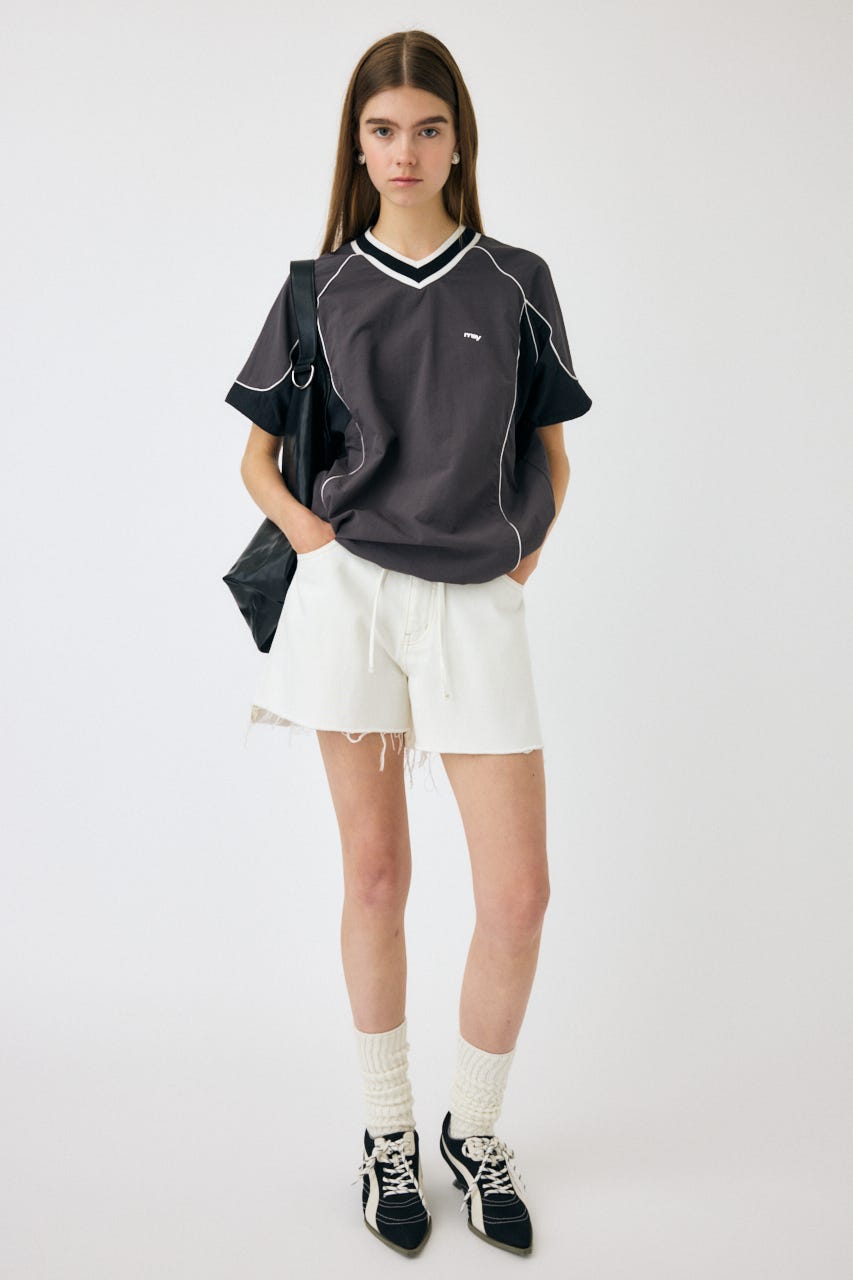 MOUSSY | WIDE DENIM ショーツ (ショートパンツ ) |SHEL'TTER
