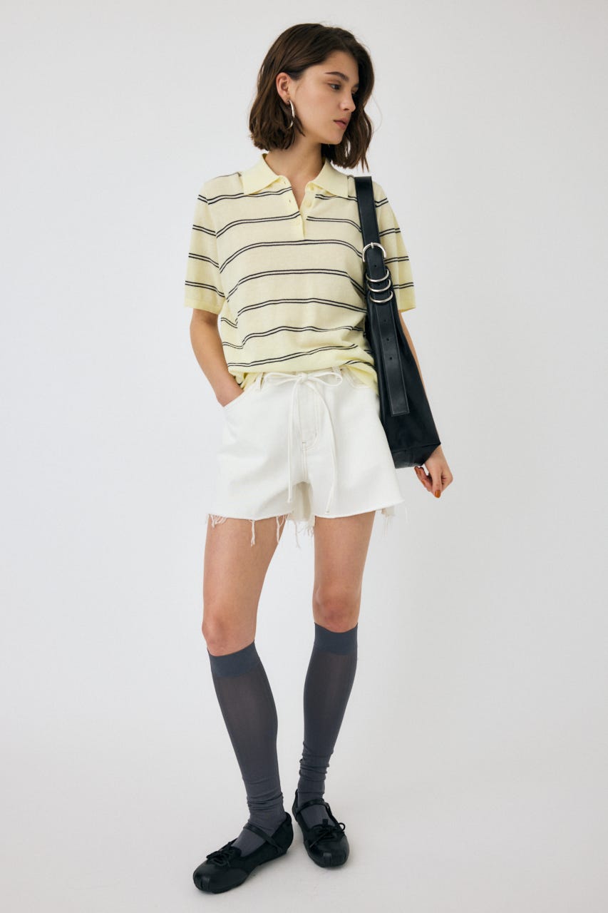 MOUSSY | WIDE DENIM ショーツ (ショートパンツ ) |SHEL'TTER