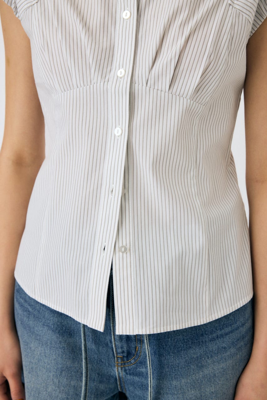 MOUSSY | PIN STRIPE FIT シャツ (シャツ・ブラウス ) |SHEL