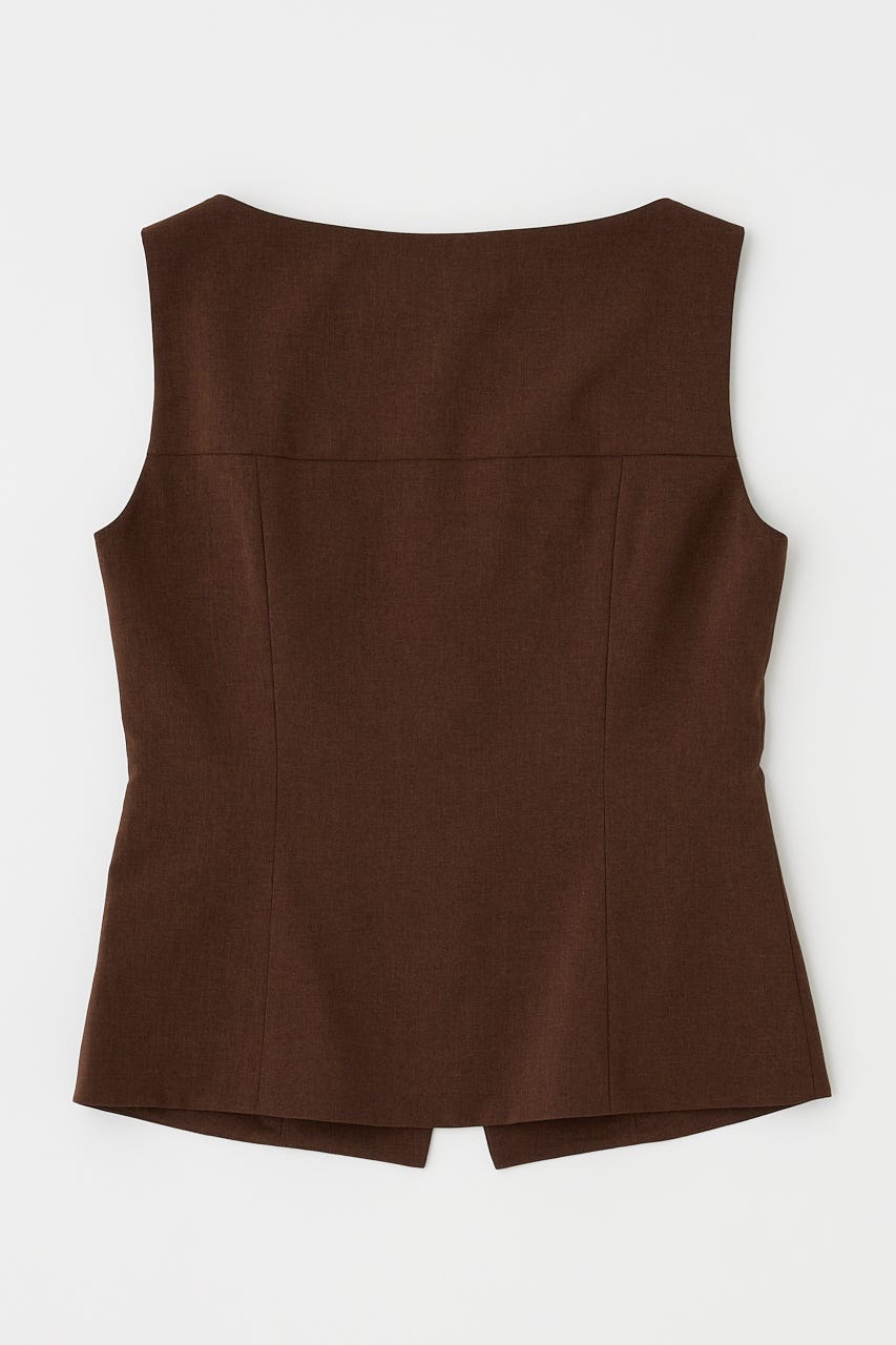 moussy ボートネックベスト　boat neck ベスト BOAT NECK ベスト｜マウジーの通販｜&mall（アンドモール）三井