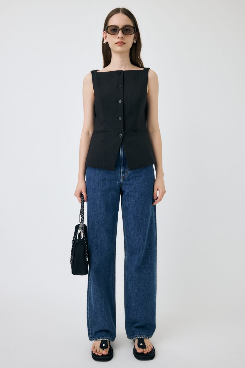 MOUSSY | BOAT NECK ベスト (その他トップス ) |SHEL'TTER WEBSTORE