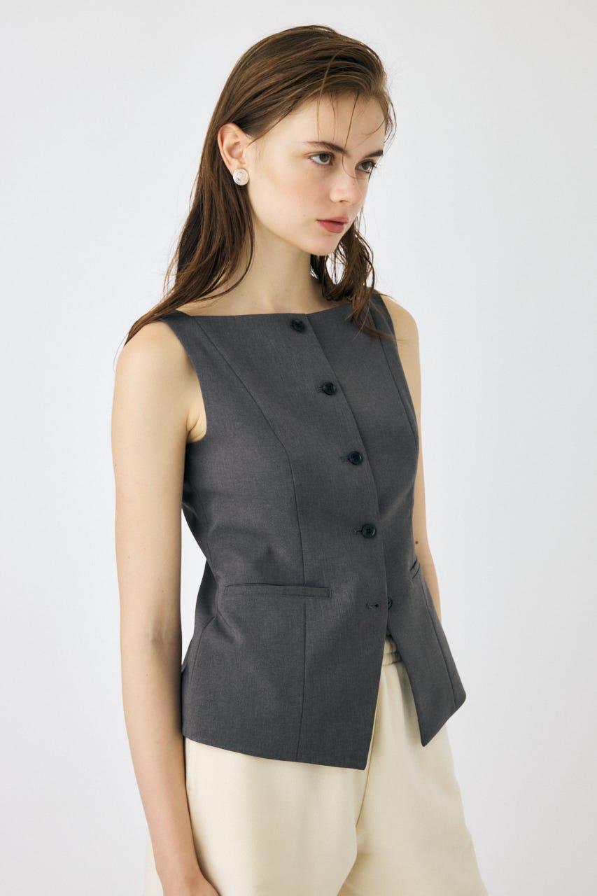 MOUSSY | BOAT NECK ベスト (その他トップス ) |SHEL'TTER WEBSTORE