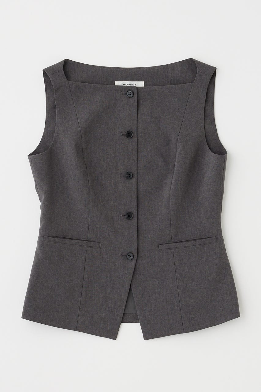 MOUSSY | BOAT NECK ベスト (その他トップス ) |SHEL'TTER WEBSTORE