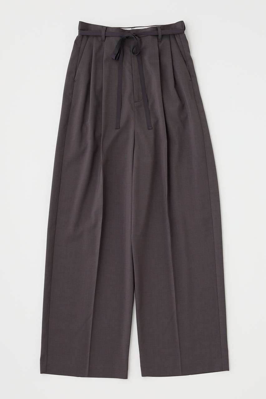 TUCK トラウザーズ GRY 1