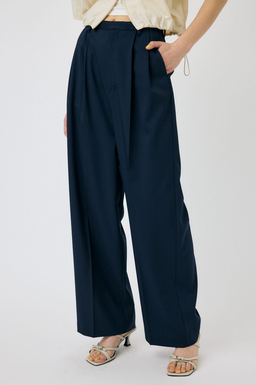 MOUSSY | WIDE LEG トラウザー (パンツ ) |SHEL'TTER WEBSTORE