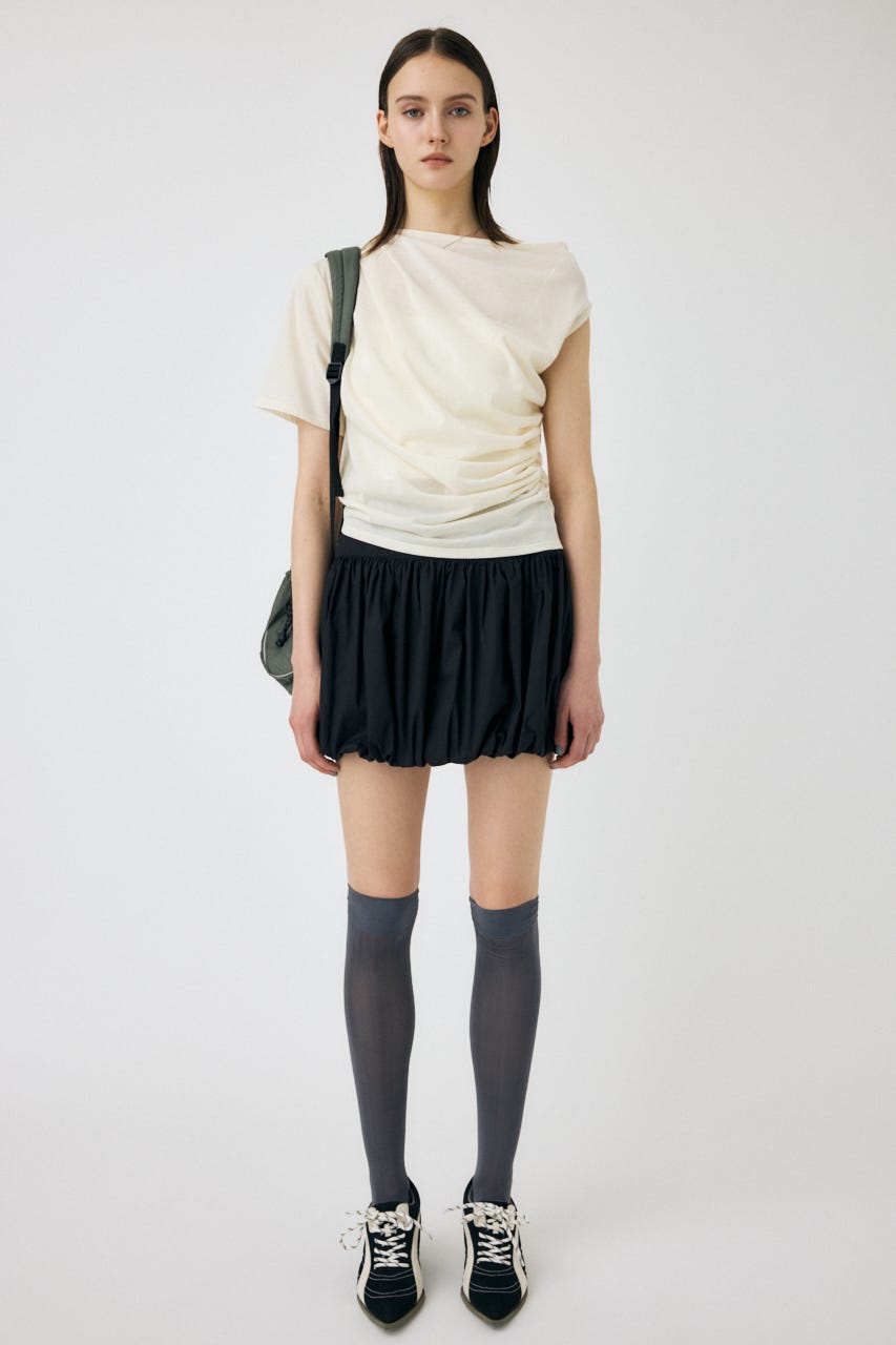 BALLOON MINI スカート BLK 1