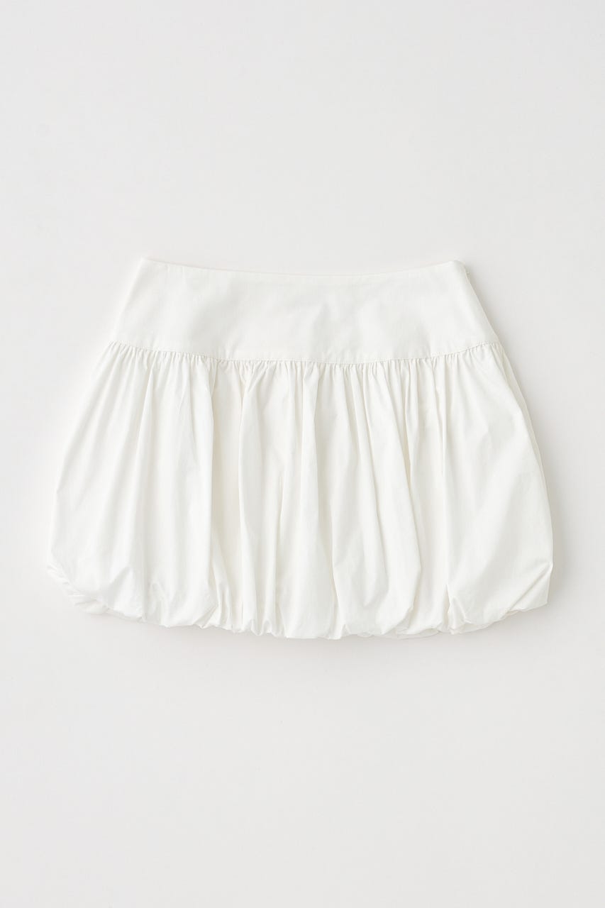 BALLOON MINI スカート O/WHT 1