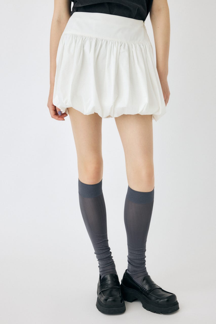 BALLOON MINI スカート O/WHT 1