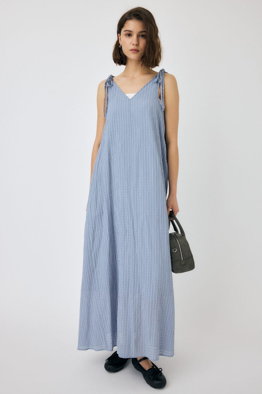 MOUSSY SHEER GINGHAMキャミドレス MOUSSY | SHEER GINGHAM キャミドレス (ワンピース(ロング