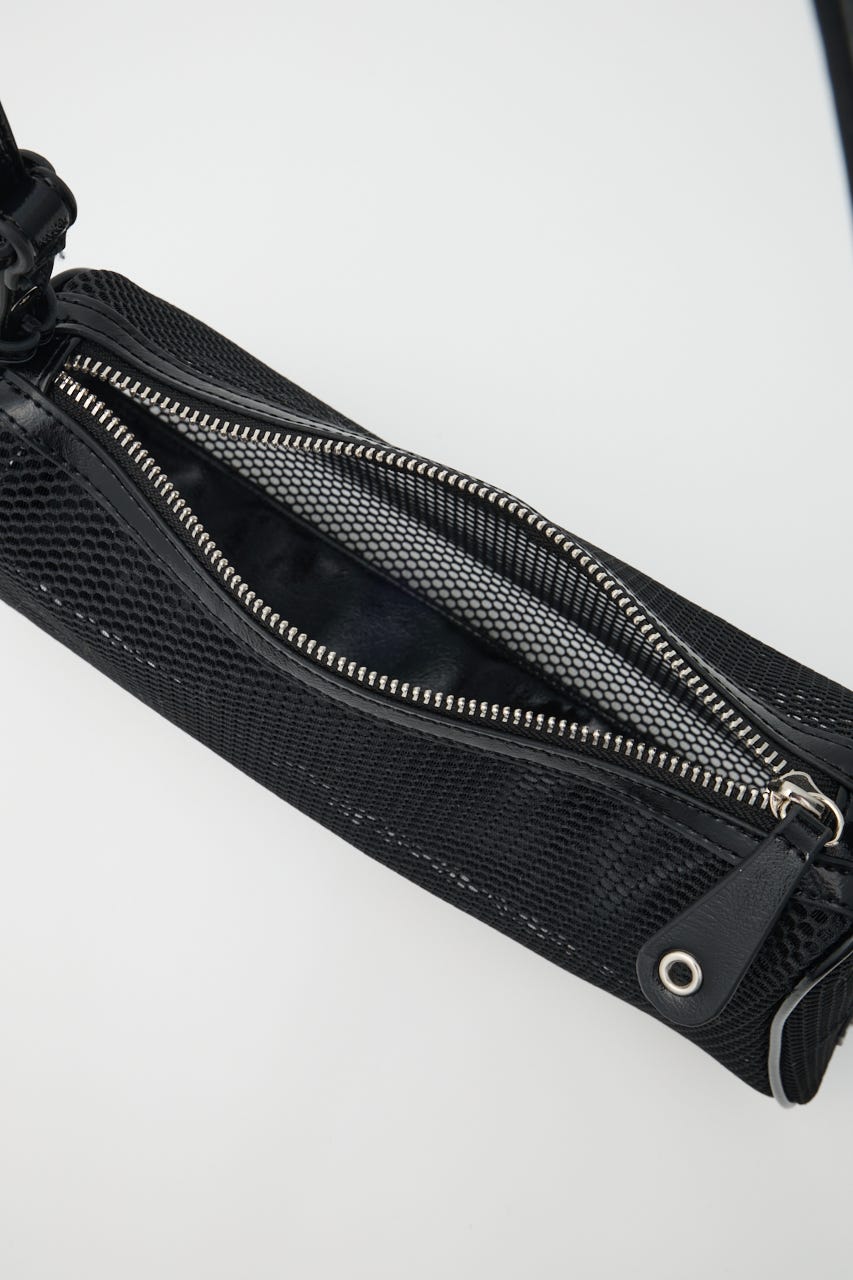 MESH ONE ショルダーバッグ BLK FREE