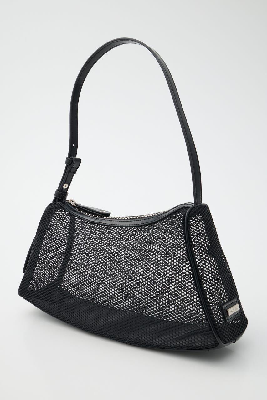 MESH ONE ショルダーバッグ BLK FREE