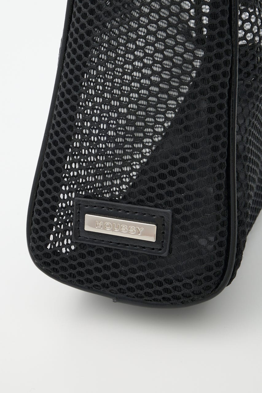 MESH ONE ショルダーバッグ BLK FREE