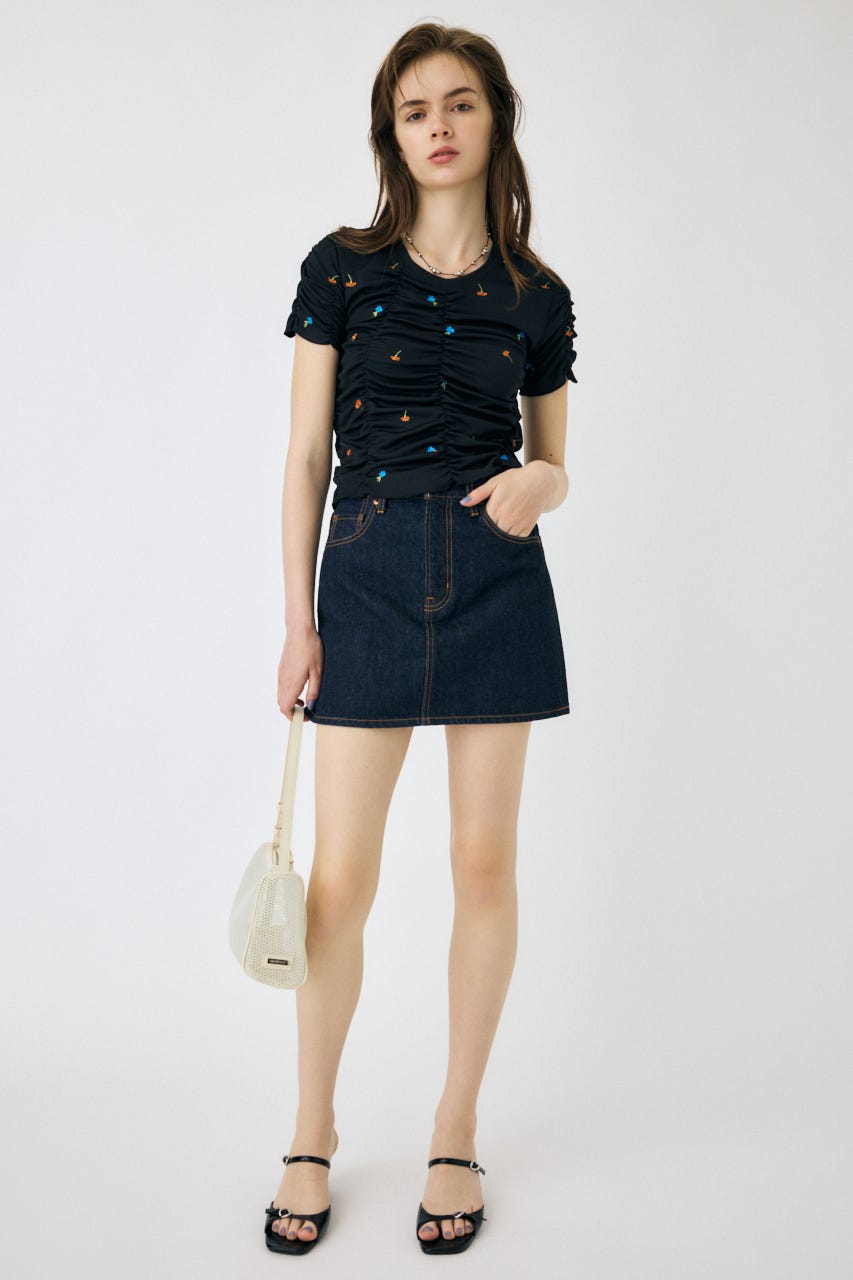 MESH ONE ショルダーバッグ ECRU FREE