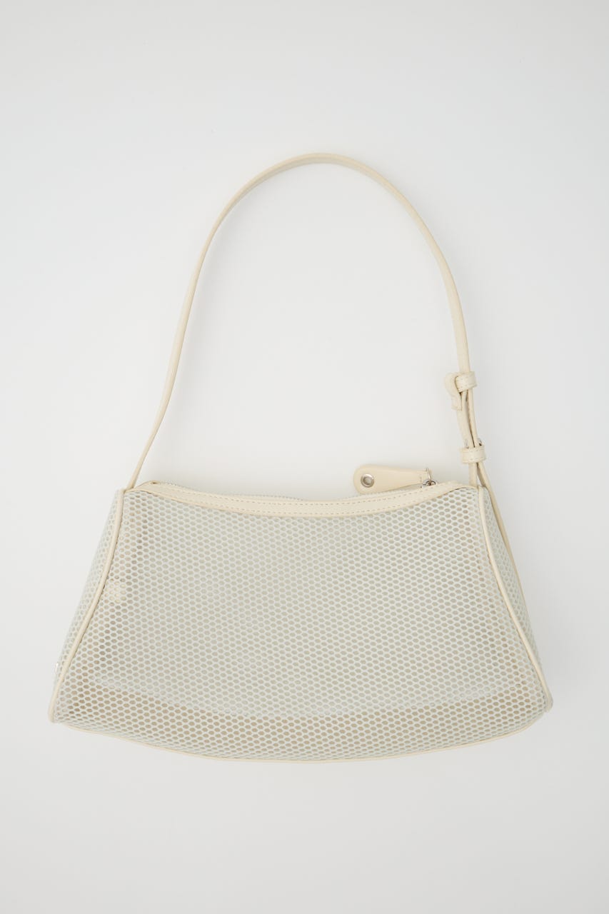 MESH ONE ショルダーバッグ ECRU FREE