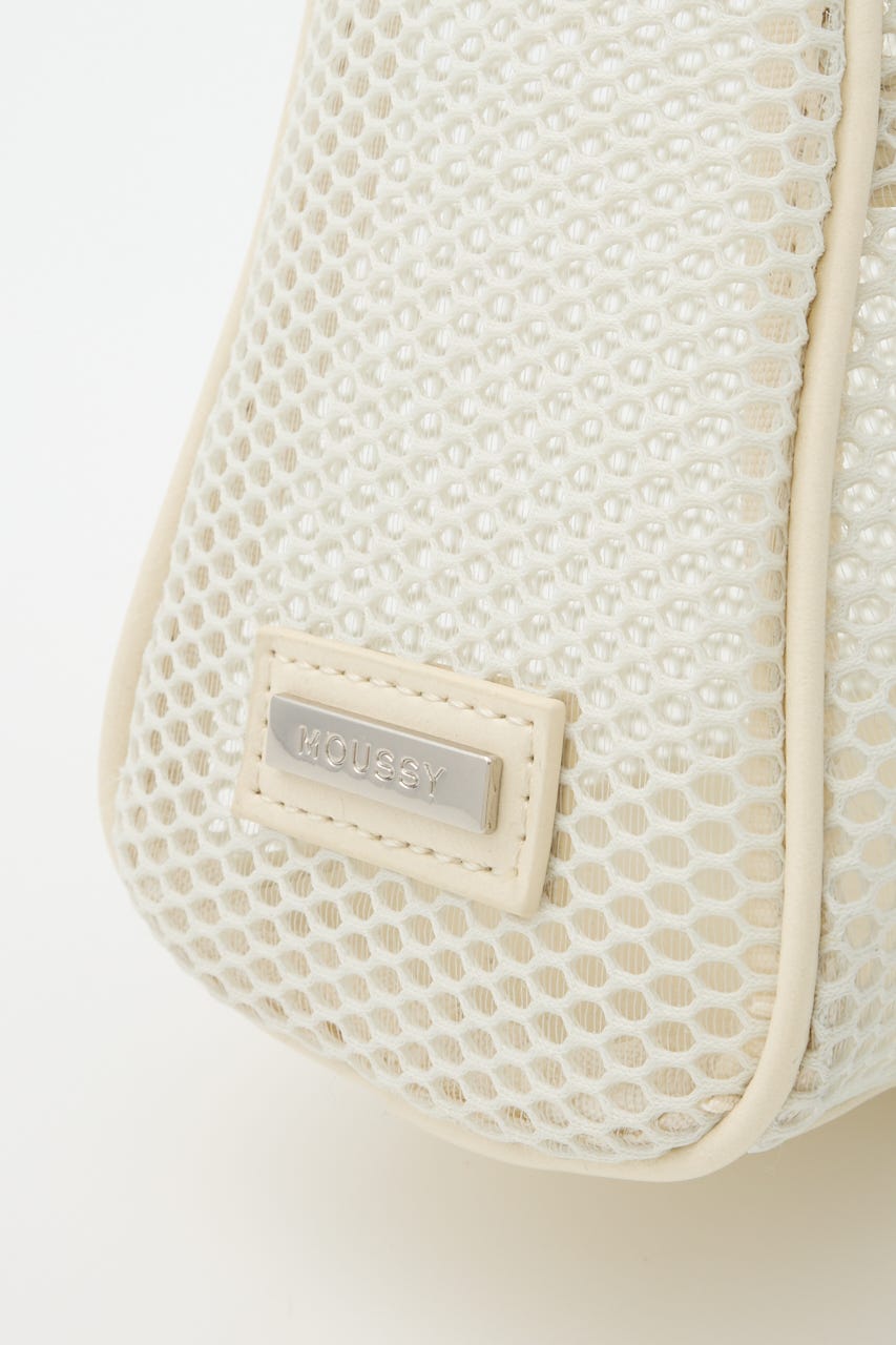 MESH ONE ショルダーバッグ ECRU FREE