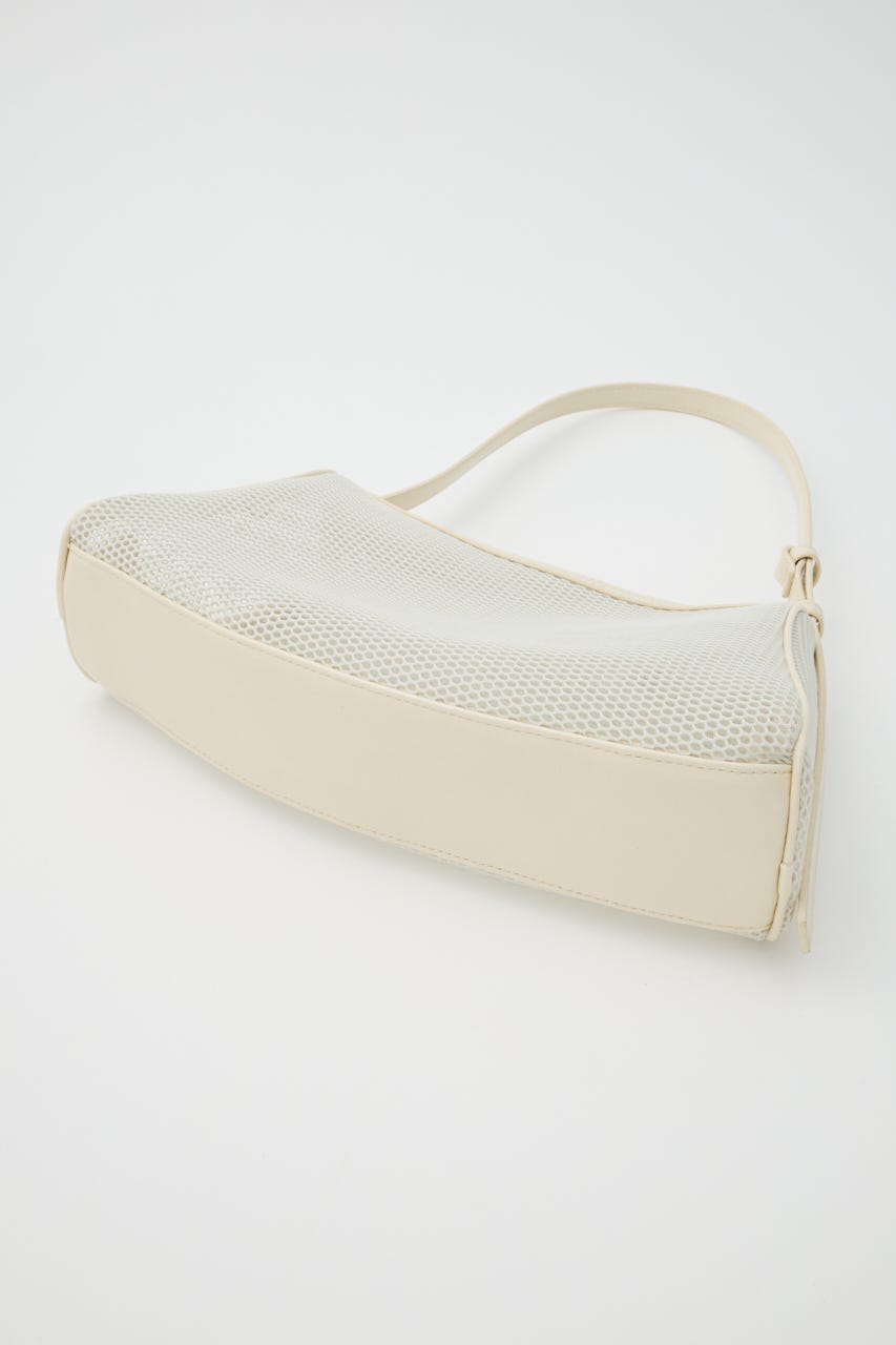 MESH ONE ショルダーバッグ ECRU FREE