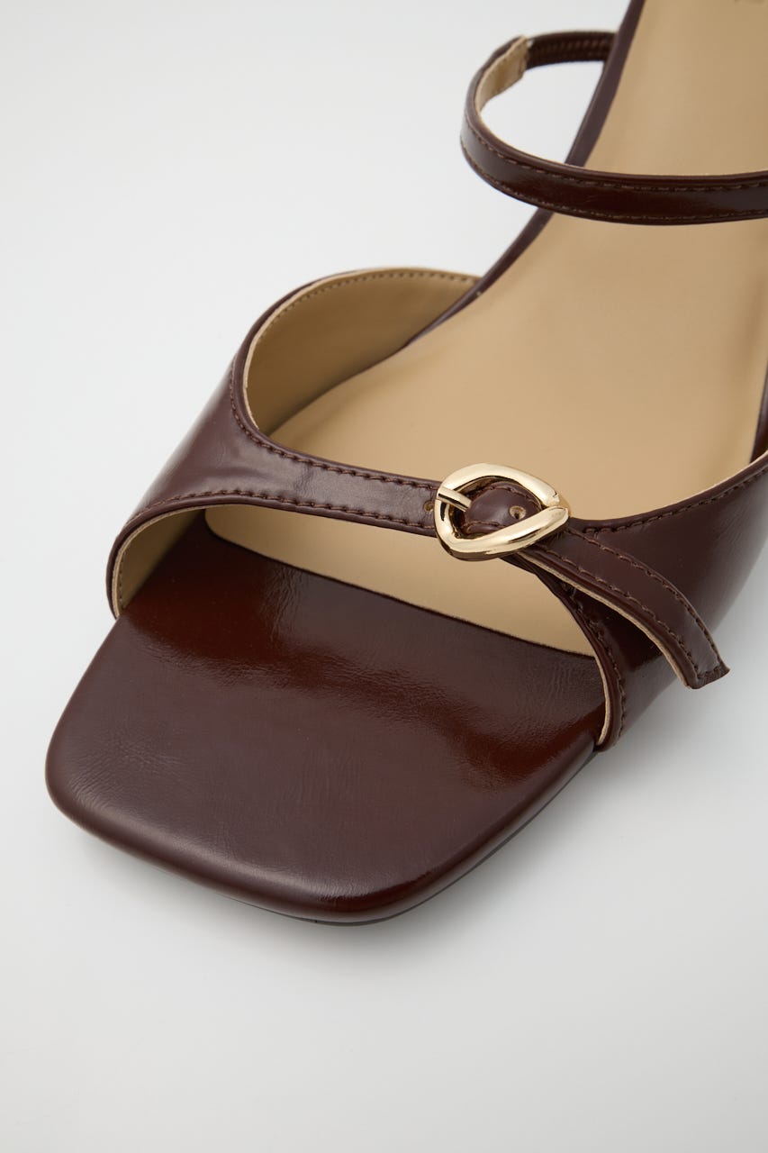 MOUSSY | DOUBLE BELTED WEDGE サンダル (その他シューズ
