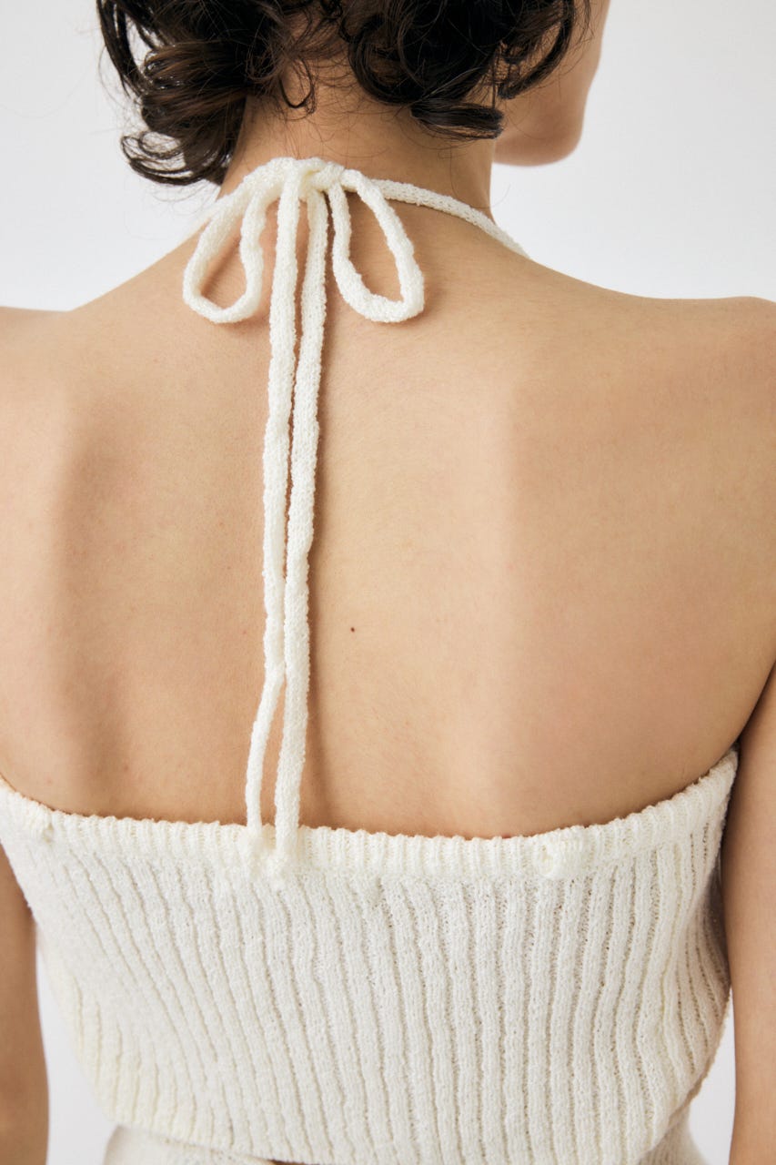 moussy Front button ニットキャミ MOUSSY | FRONT BUTTON ニットキャミ (キャミソール ) |SHEL