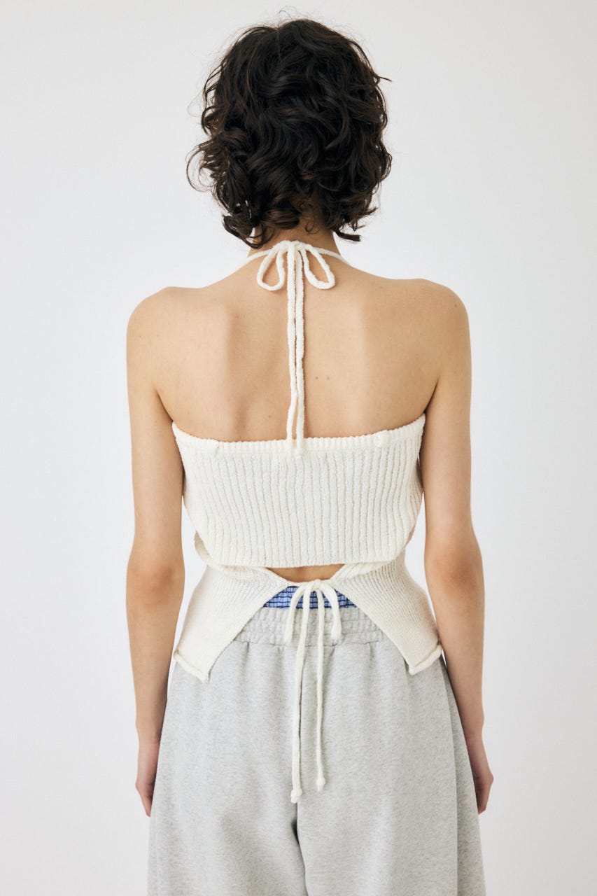 MOUSSY FRONT BUTTON ニットキャミ MOUSSY | FRONT BUTTON ニットキャミ (キャミソール ) |SHEL