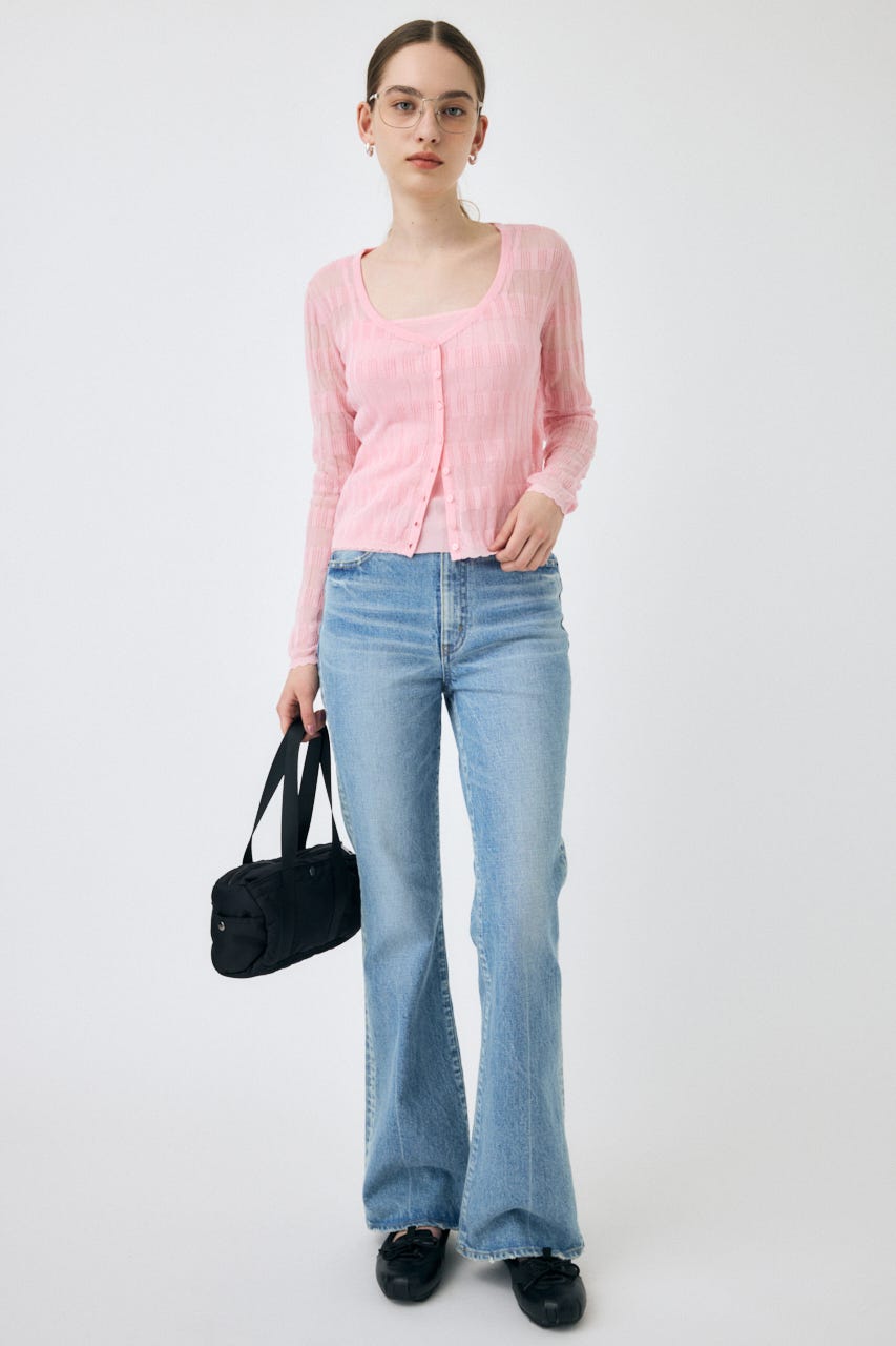 Susiページ3 AZUL BY MOUSSY | シアードルマンニットカーディガン