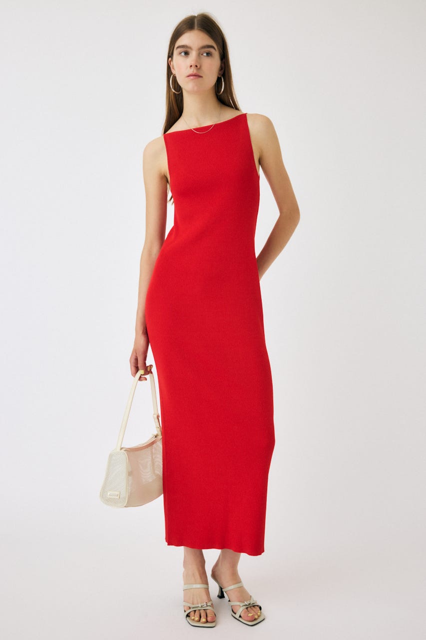 moussy　HORIZON NECKキャミドレス MOUSSY | HORIZON NECK キャミドレス (ワンピース(ロング