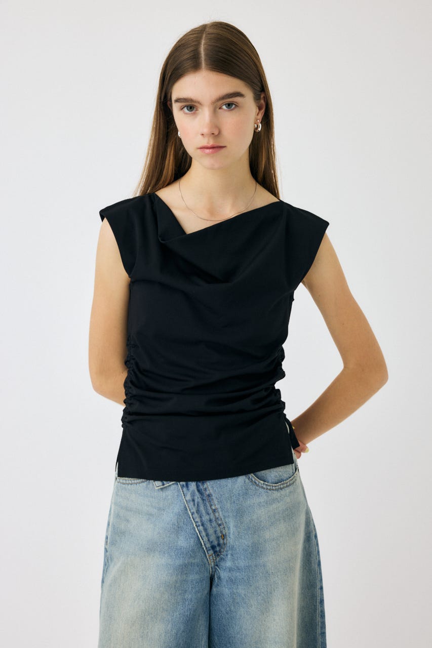 売れ筋商品|||モス モッシュ シャツ レディース トップス V NECK BLOUSE - Basic T-shirt - feather gray モディッシュガゼ MODISH GAZE スモーキングガール Relaxed半袖T
