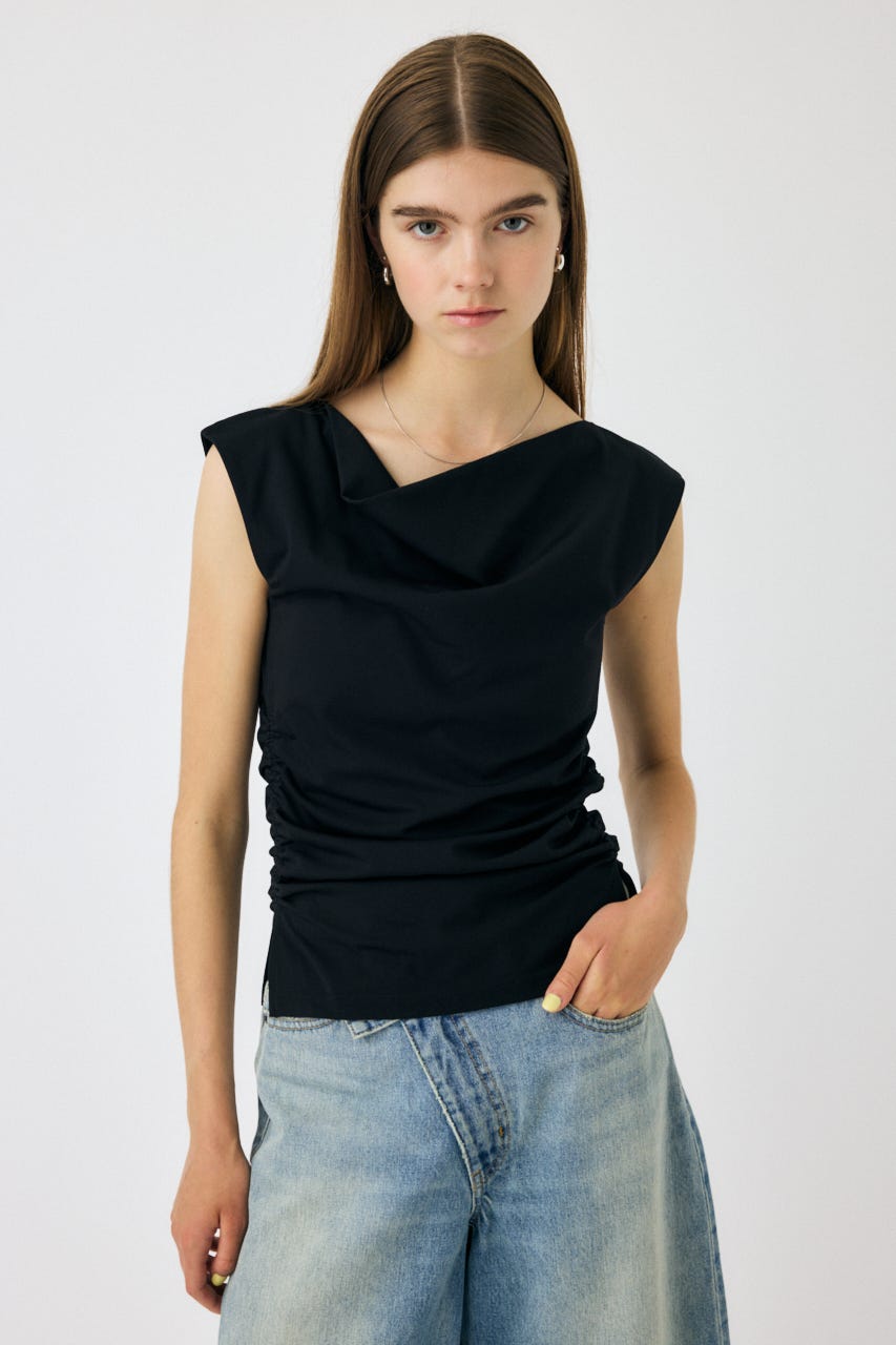 トップス 1181 MOUSSY | COWL NECK N/S トップス (タンクトップ ) |SHEL'TTER