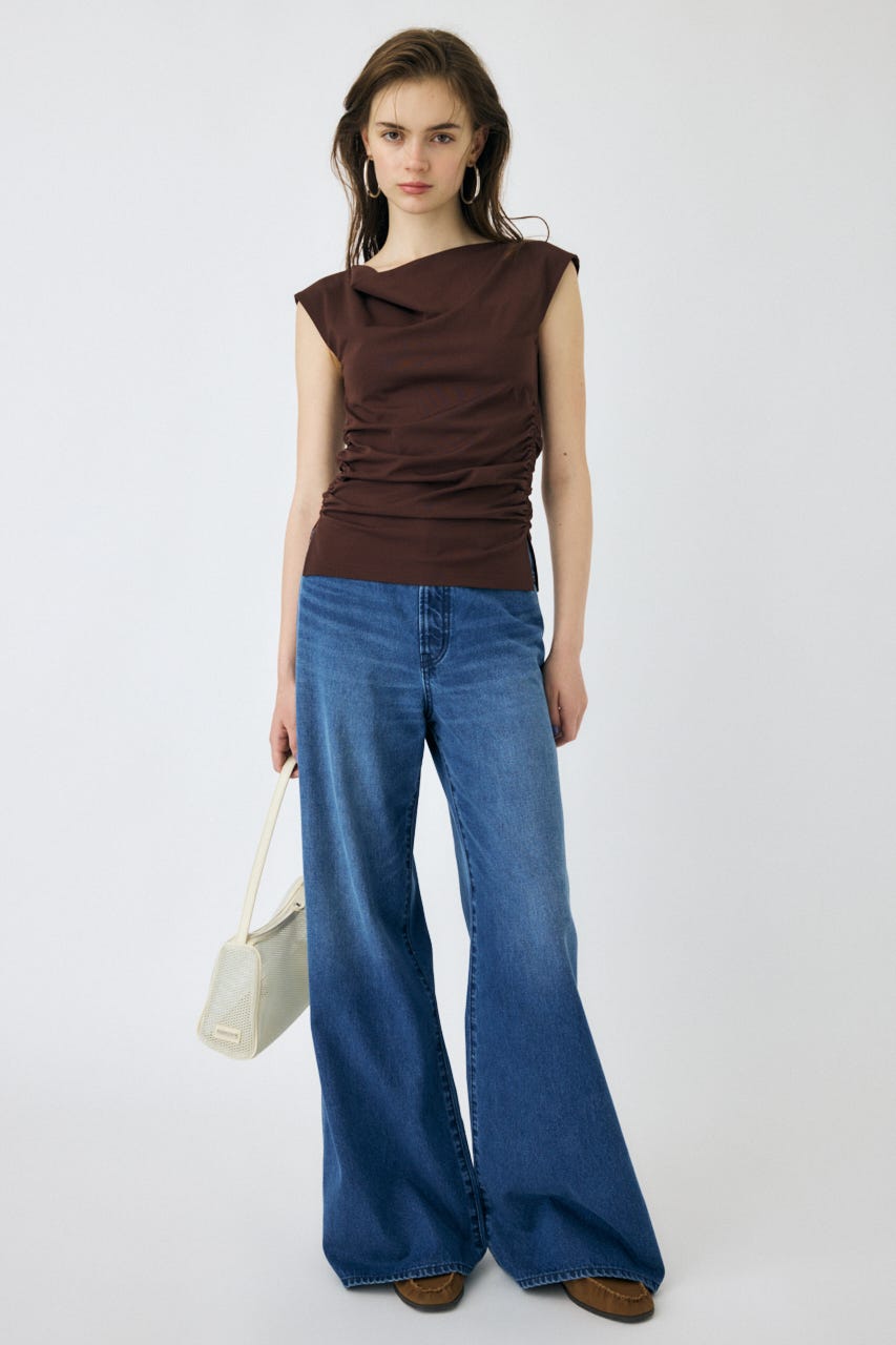 MOUSSY | COWL NECK N/S トップス (タンクトップ ) |SHEL'TTER