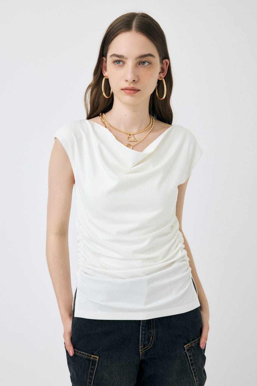 マウジー　COWL NECK N/S トップス MOUSSY | COWL NECK N/S トップス (タンクトップ ) |SHEL'TTER