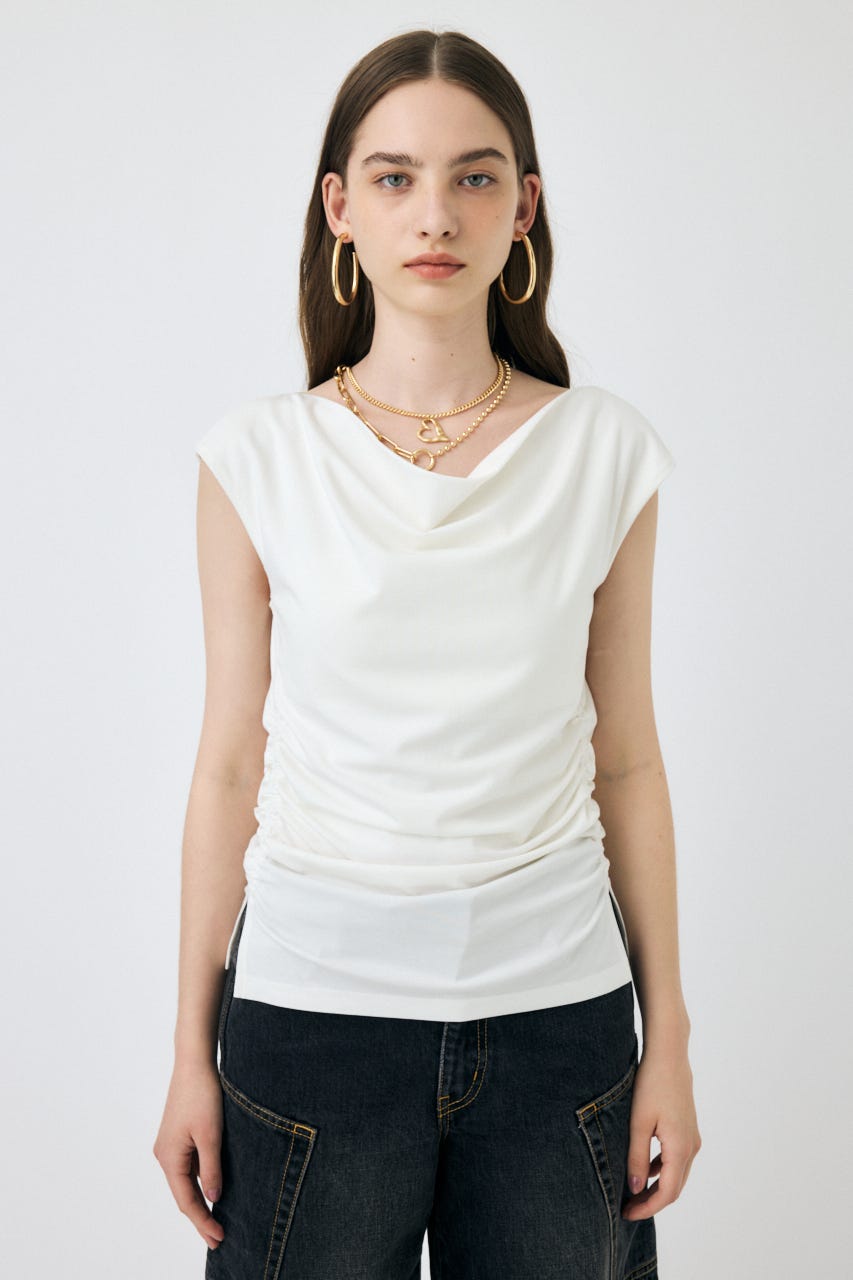 MOUSSY UOM SWEATフロントボタントップス MOUSSY | UOM SWEATフロントボタントップス (スウェット