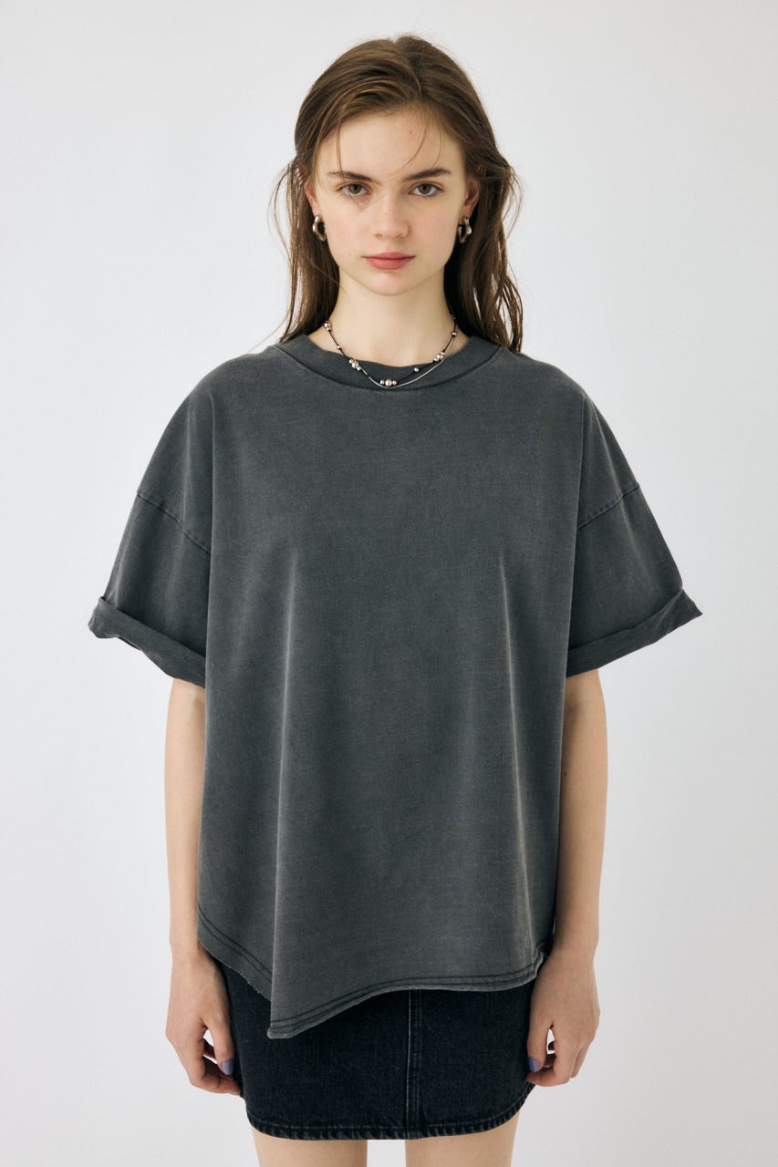 税収/Tithe VIS 3枚（日） MOUSSY | OVERSIZED TEE (Tシャツ・カットソー(半袖) ) |SHEL