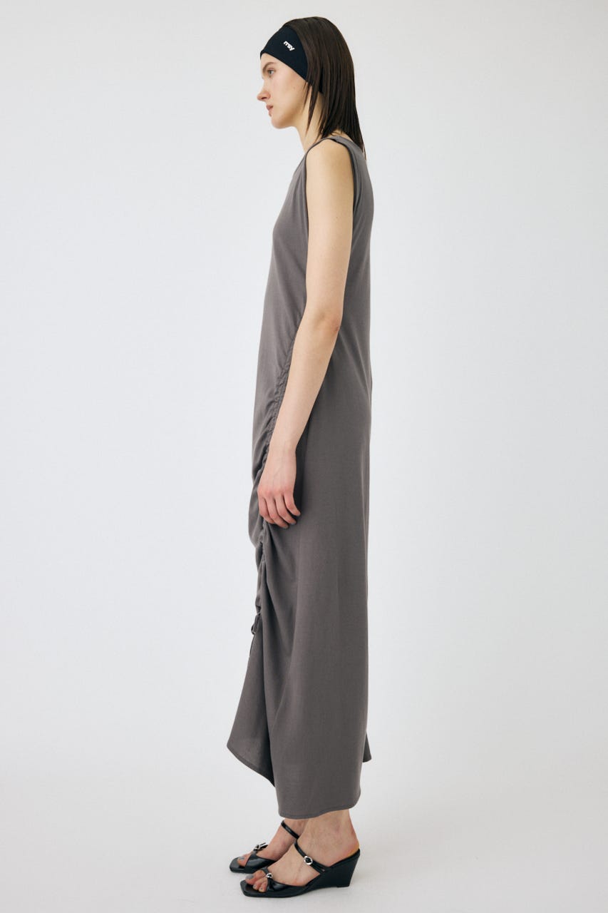 MOUSSY　美品　SLEEVELESS KNIT ドレス　ギャザー調整可 MO1164EW22804_18_l.jpg