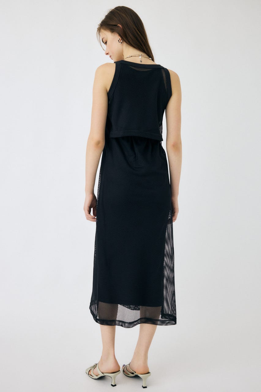 種類豊富な品揃え LAYERED MESH | MOUSSY ドレス |SHEL ) (ワンピース(ロング） ワンピース