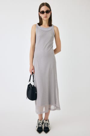 MESH LAYERED ドレス