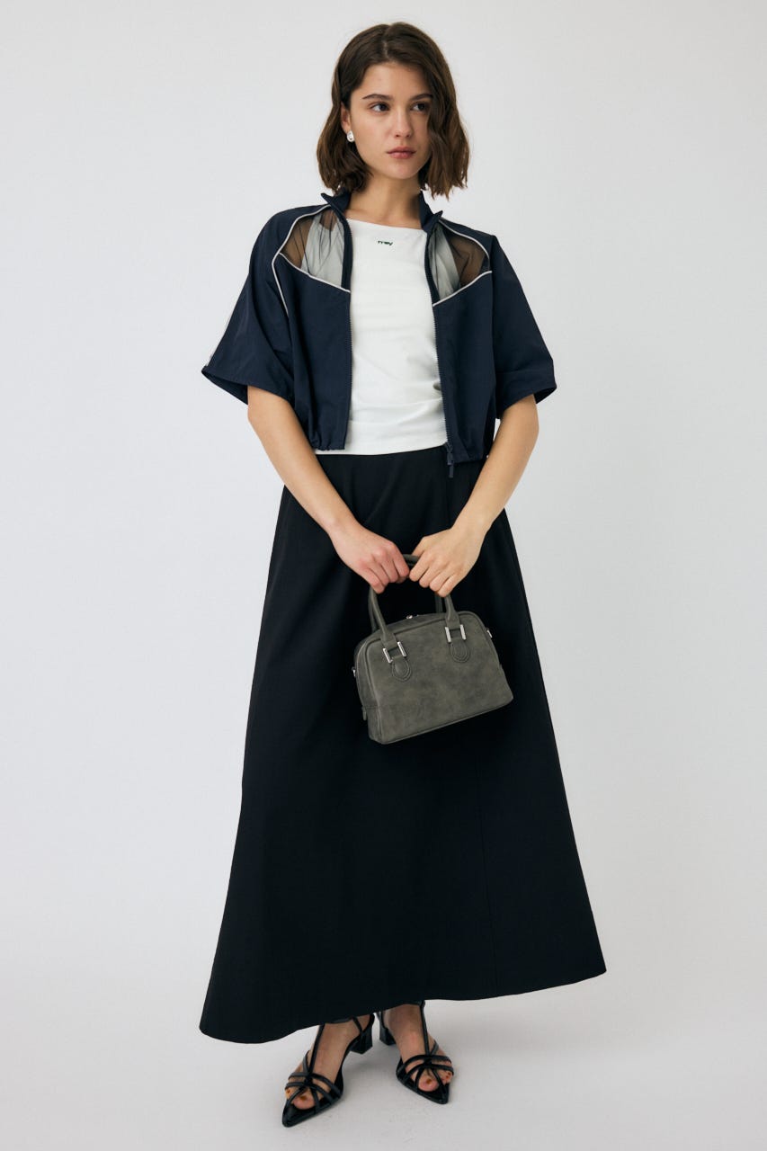 1日限定値下げ moussy PIPING VELOUR TRACK ジャケット MOUSSY | PIPING HALF SLEEVE トラックジャケット (Tシャツ
