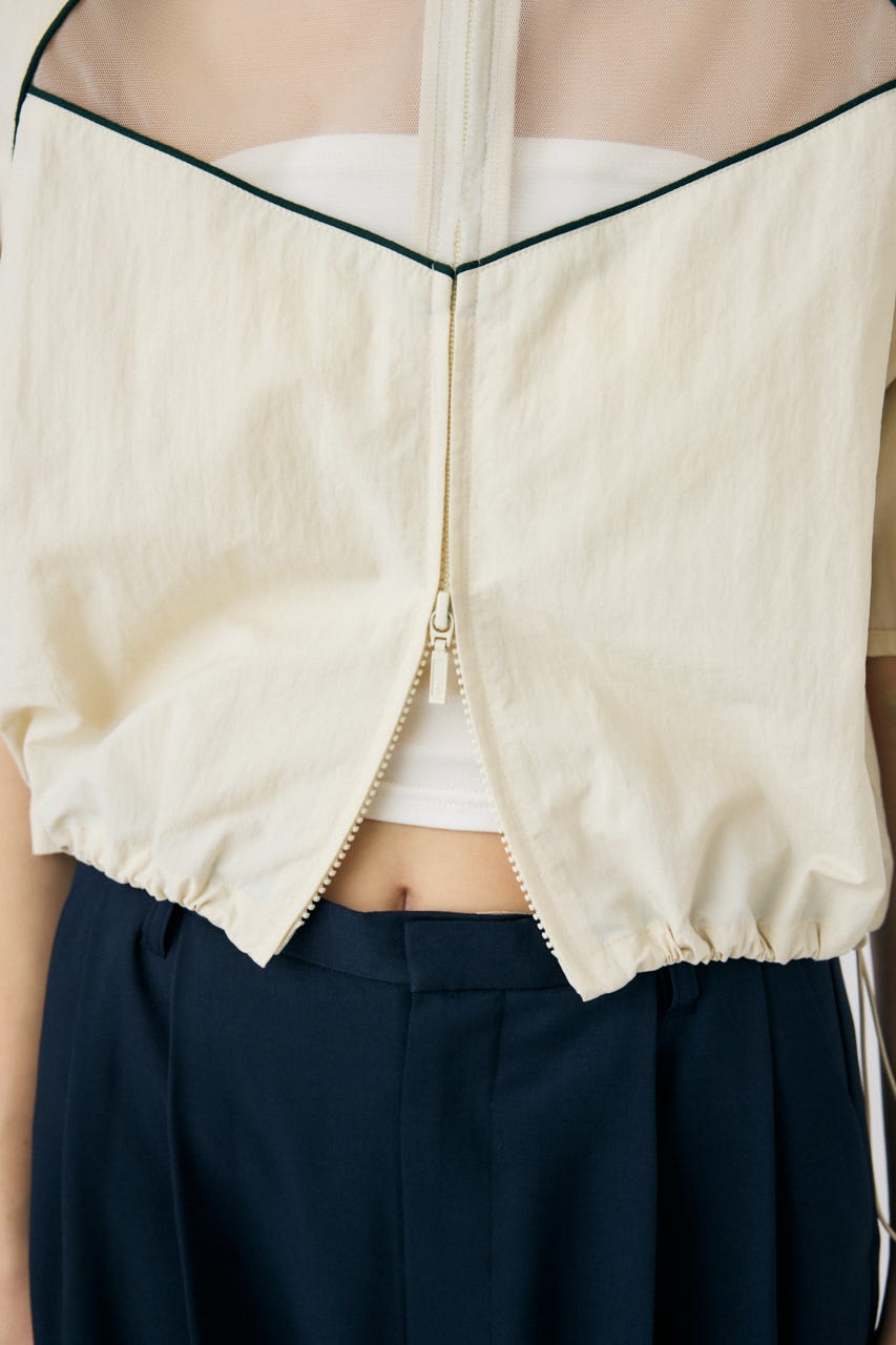 MOUSSY | PIPING HALF SLEEVE トラックジャケット (その他