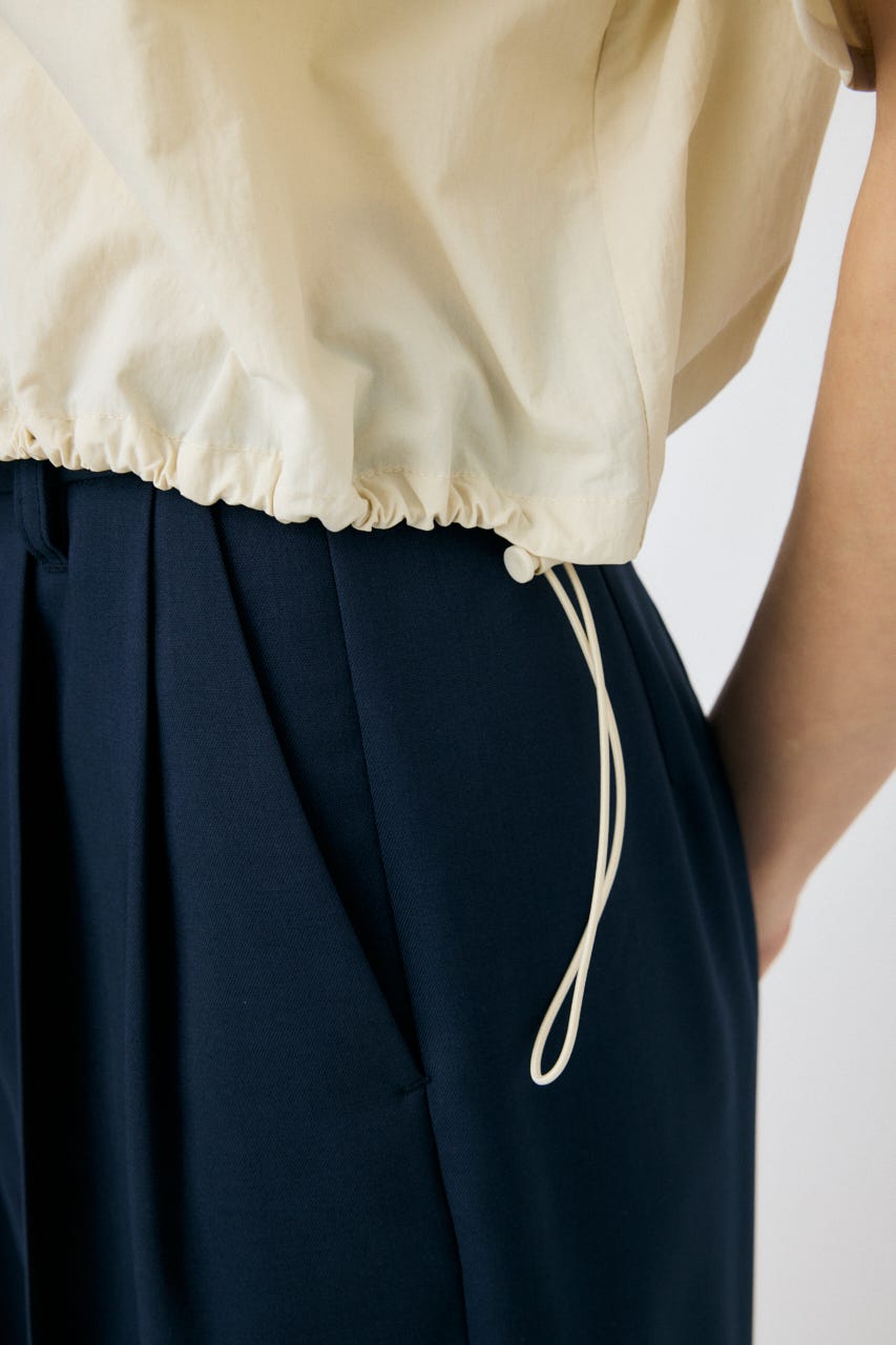 PIPING HALF SLEEVE トラックジャケット O/WHT FREE