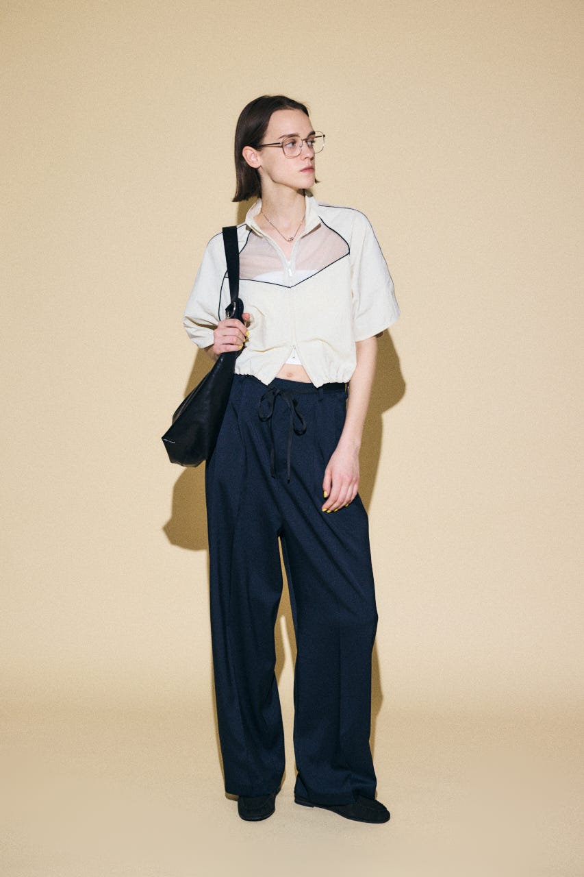 MOUSSY | PIPING HALF SLEEVE トラックジャケット (その他