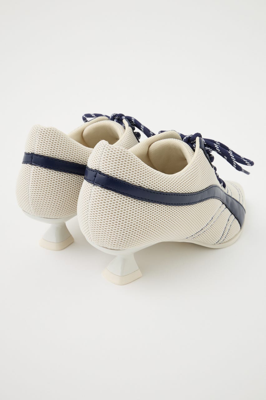 MESH KICKS パンプス O/WHT S